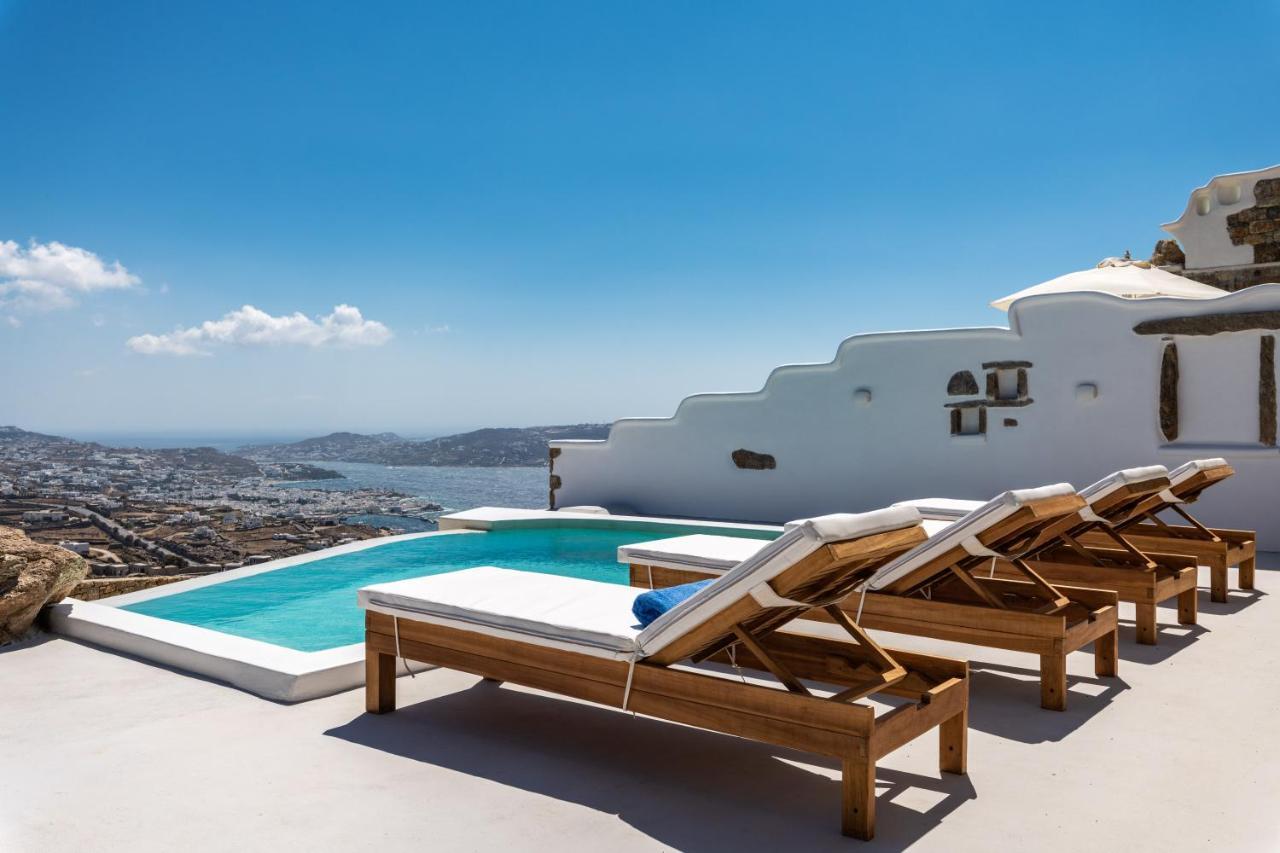 Ferienwohnung Mykonos Divino Tourlos Exterior foto