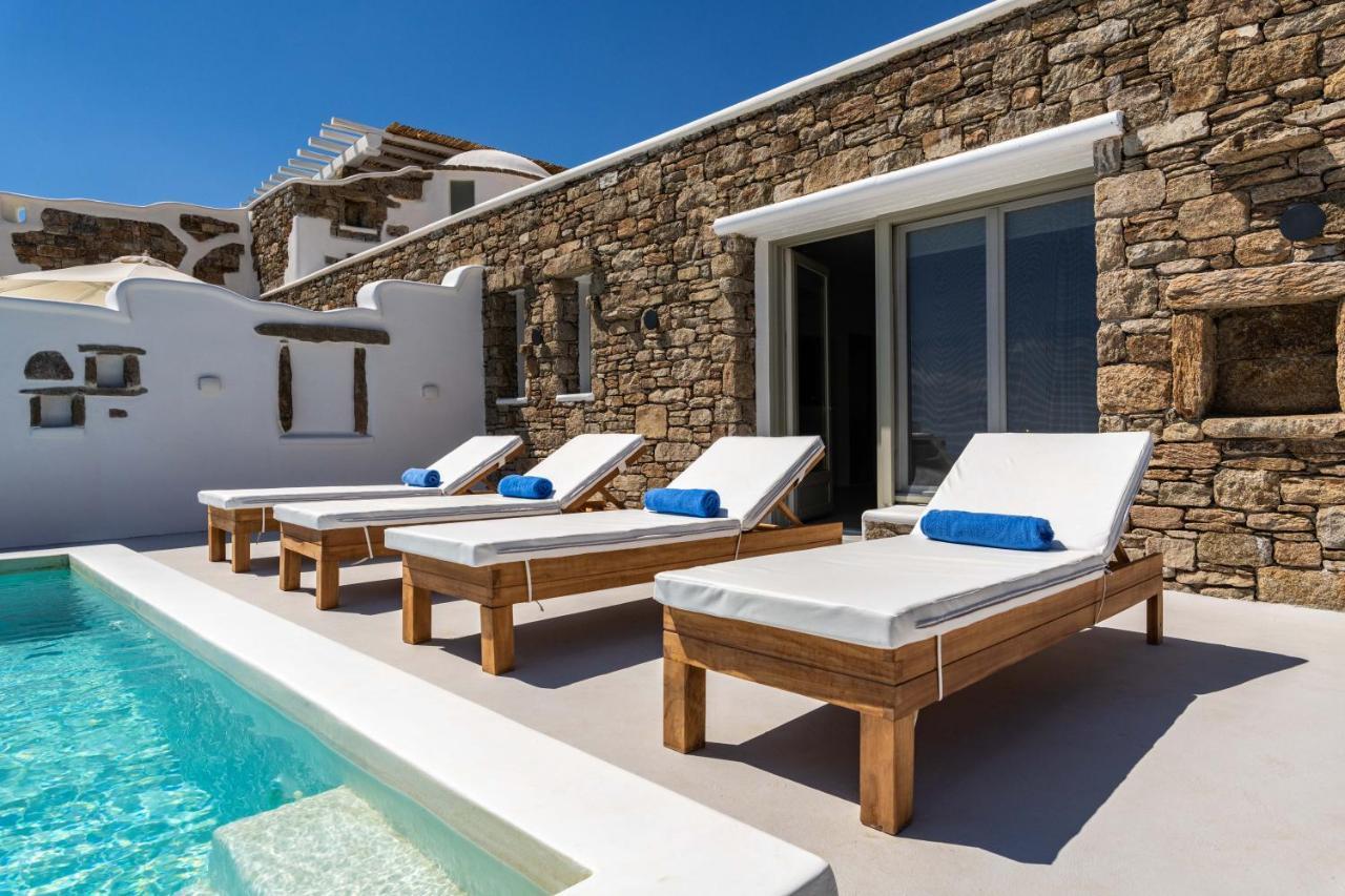 Ferienwohnung Mykonos Divino Tourlos Exterior foto