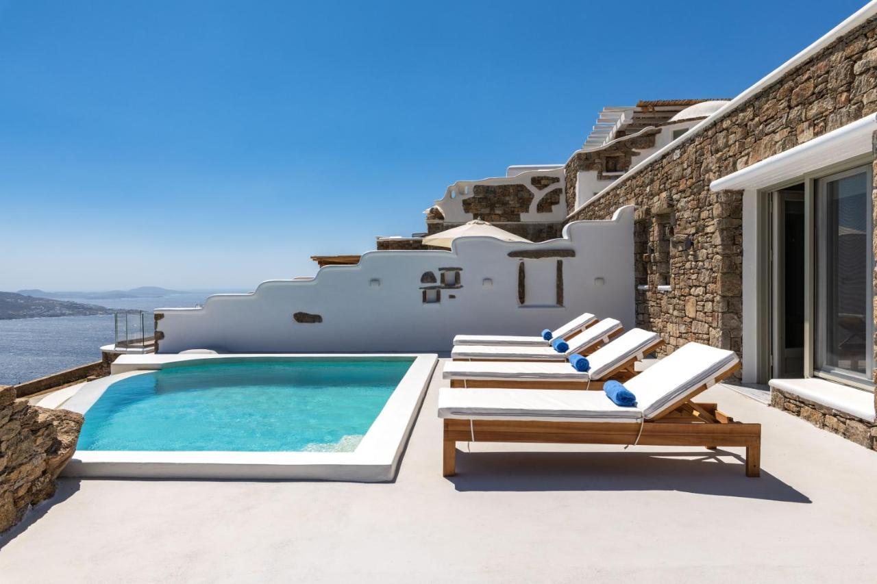 Ferienwohnung Mykonos Divino Tourlos Exterior foto