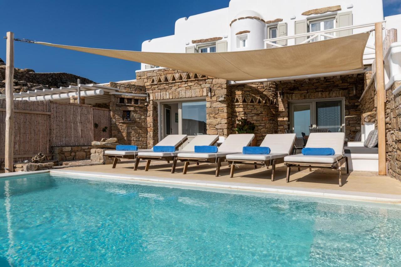 Ferienwohnung Mykonos Divino Tourlos Exterior foto
